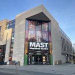 Outside front entrance building of the MAST Mayflower